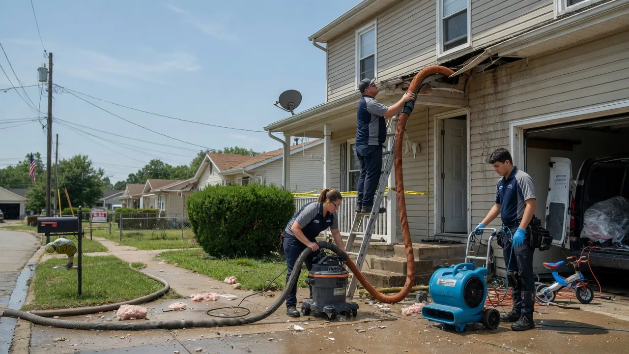 Water Damage Restoration in Lewistown, IL near me